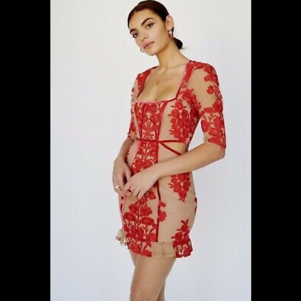 For Love and Lemons Temecula Free People red mini
